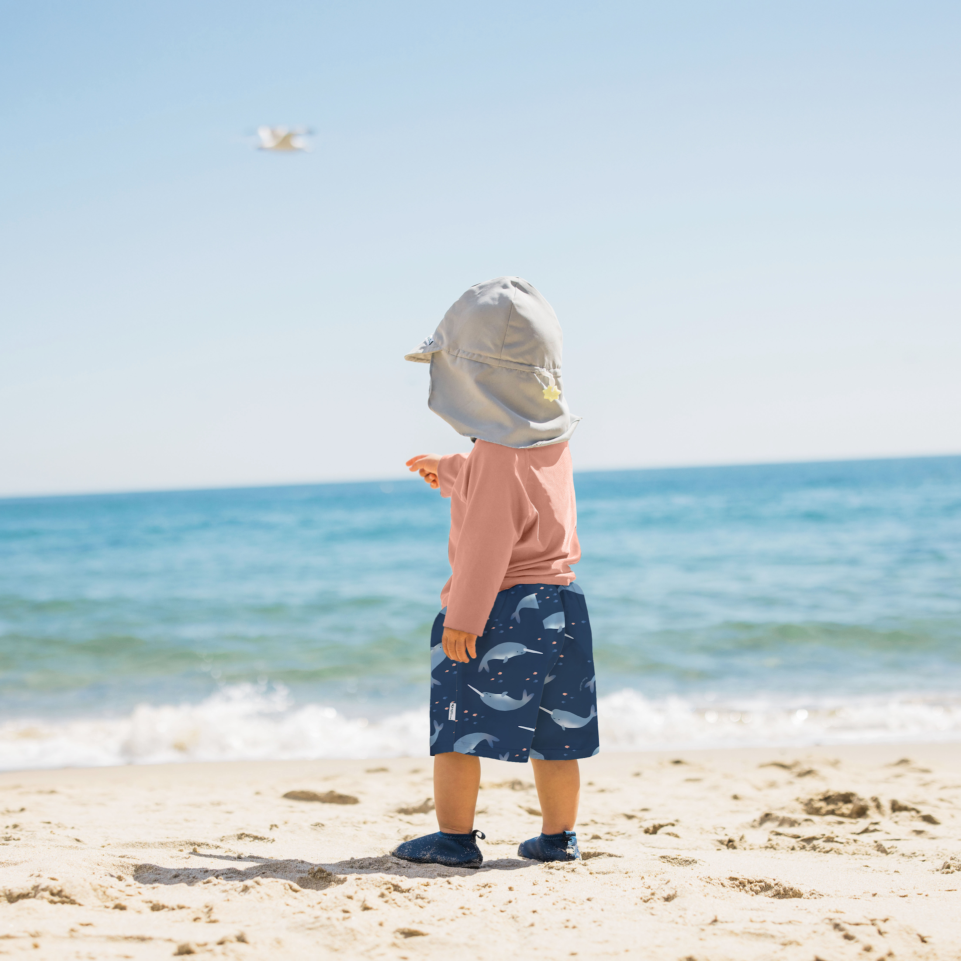 Swim Trunks with Built-in Swim Diaper | Green Sprouts