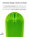 LunchBots Platinum Silicone Food Scrubber