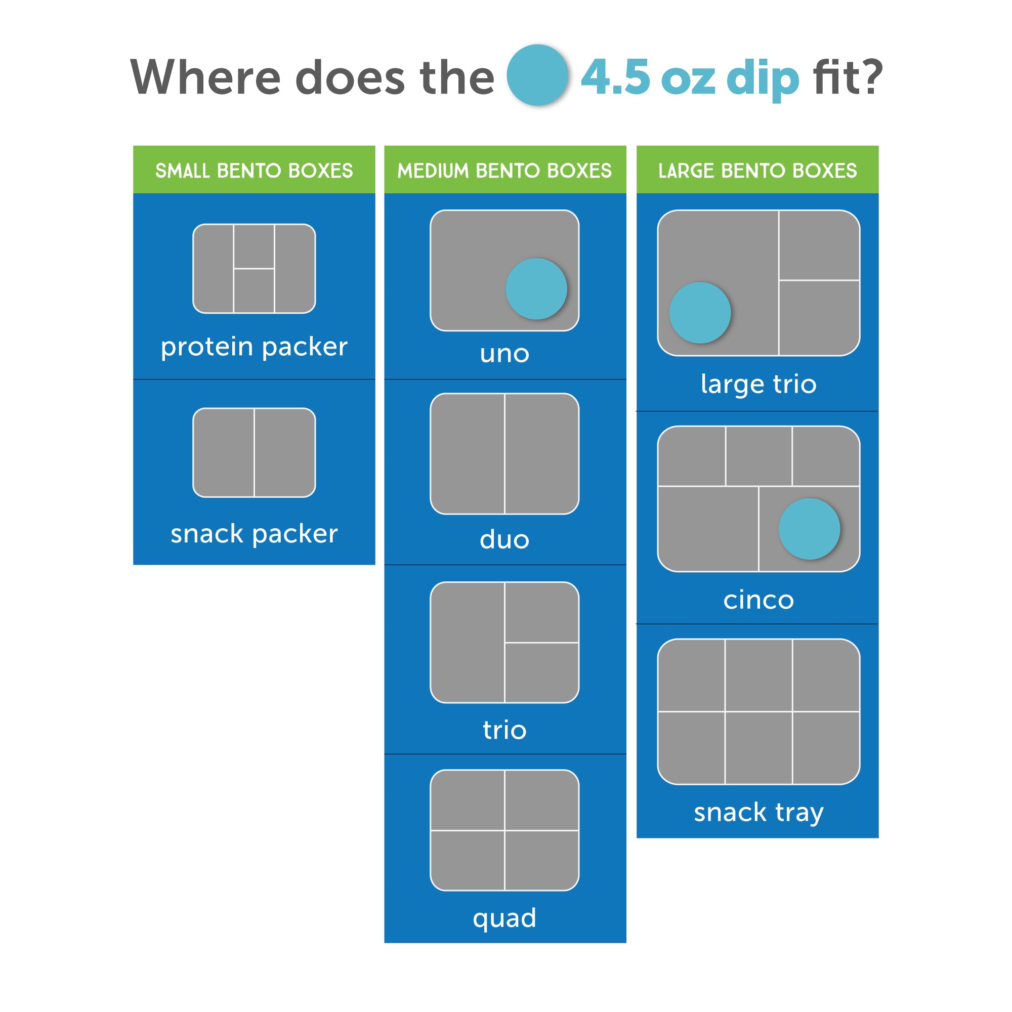 LunchBots 4.5 oz Dips