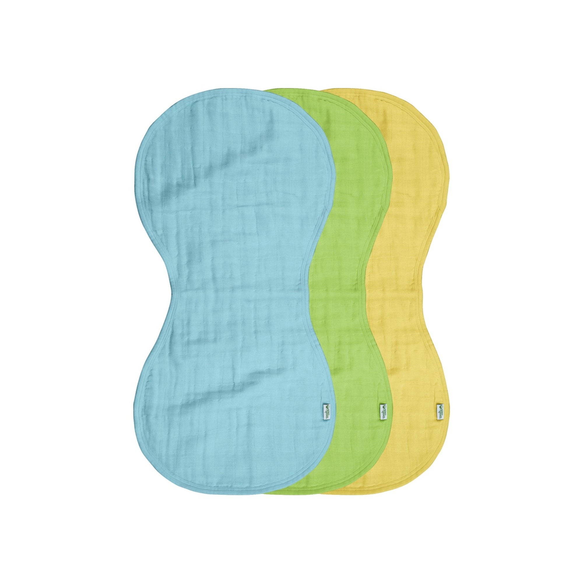 Muslin Burp Cloths made from Organic Cotton (3 pack)