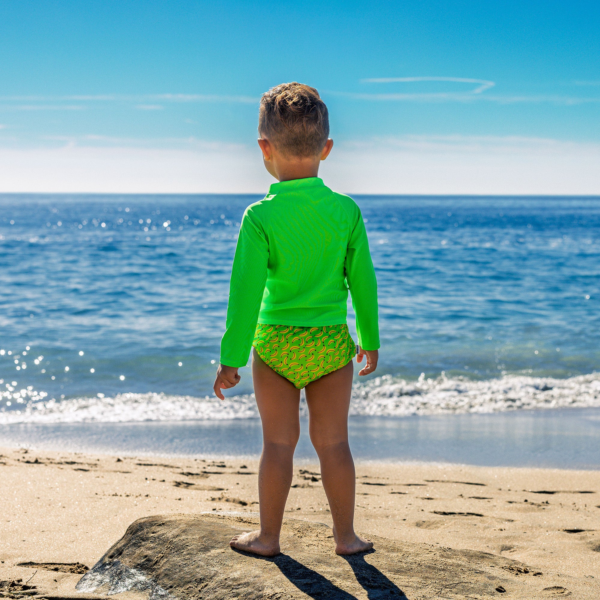 Eco Pull-Up Swim Diaper - Swim Safety Prints