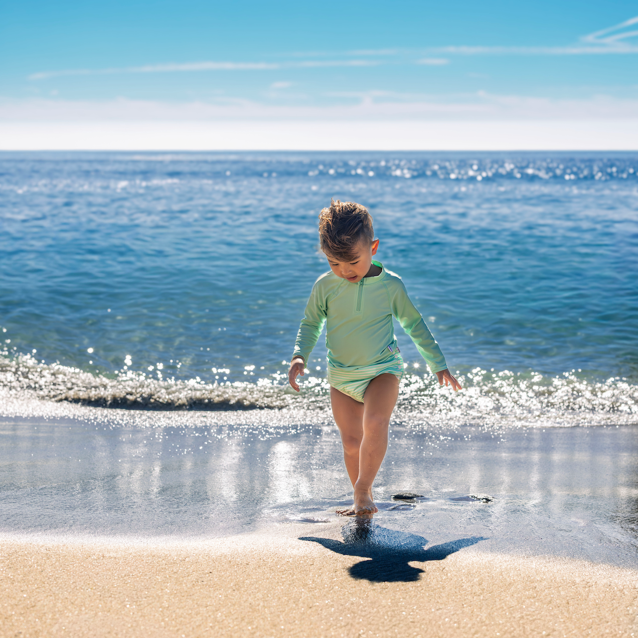 Eco Zip Long Sleeve Rashguard