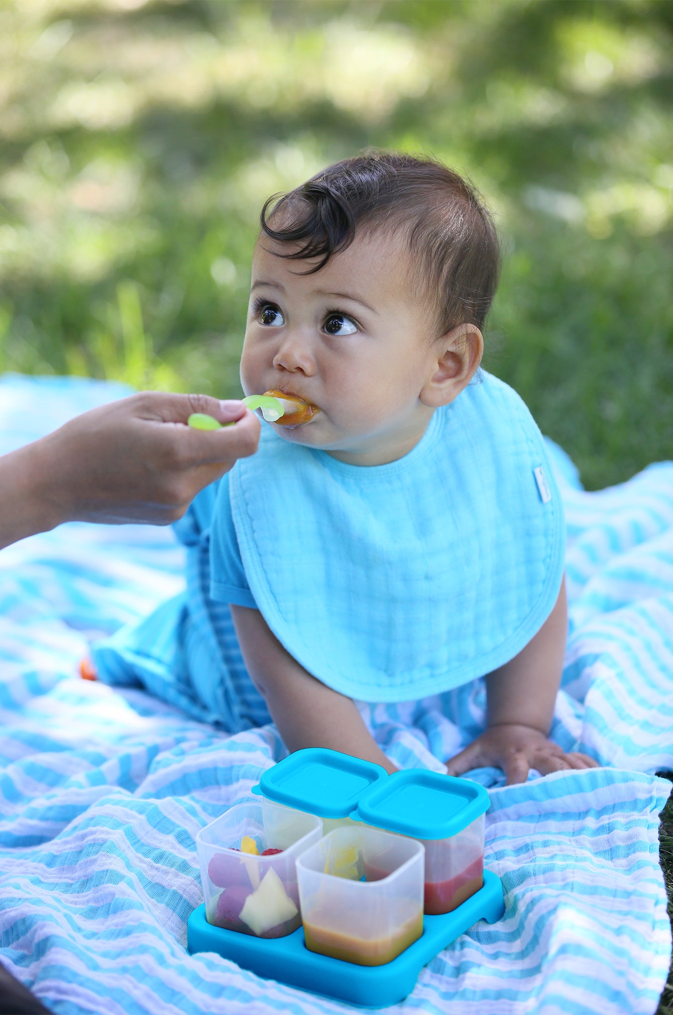 Silicone and Sprout Ware® First Food Spoons (2 pack)