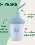 Straw Cup | Developmental Straw Drinking Cup for Toddlers