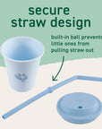 Straw Cup | Developmental Straw Drinking Cup for Toddlers