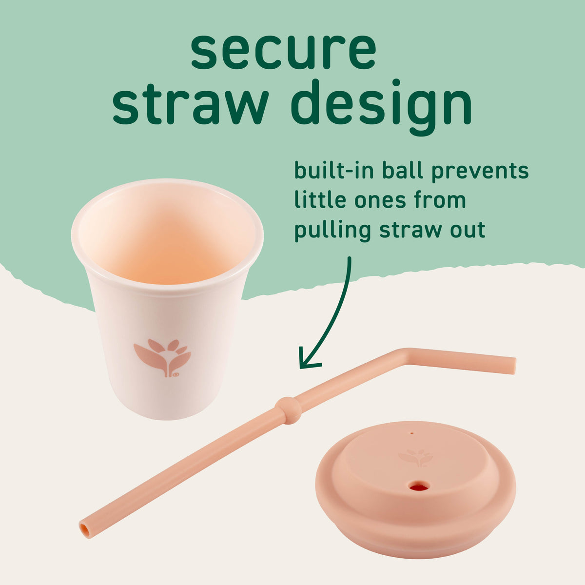 Straw Cup | Developmental Straw Drinking Cup for Toddlers