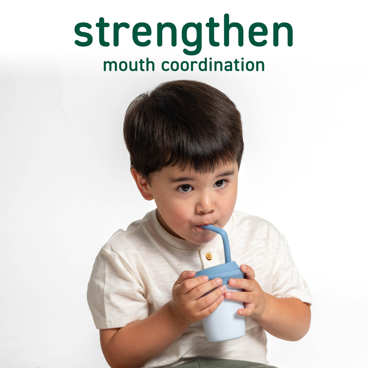 Straw Cup | Developmental Straw Drinking Cup for Toddlers