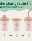 Straw Cup | Developmental Straw Drinking Cup for Toddlers