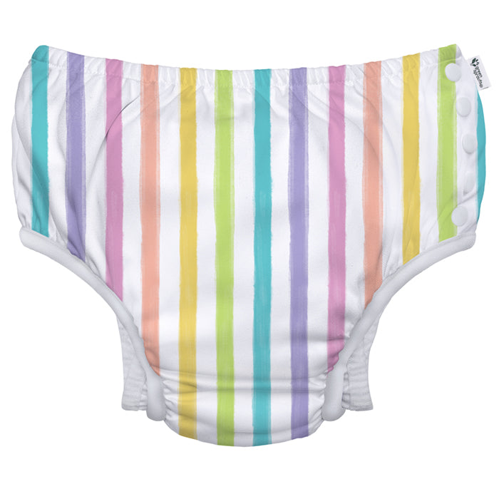 Eco Snap Swim Diaper - Stripes Collection