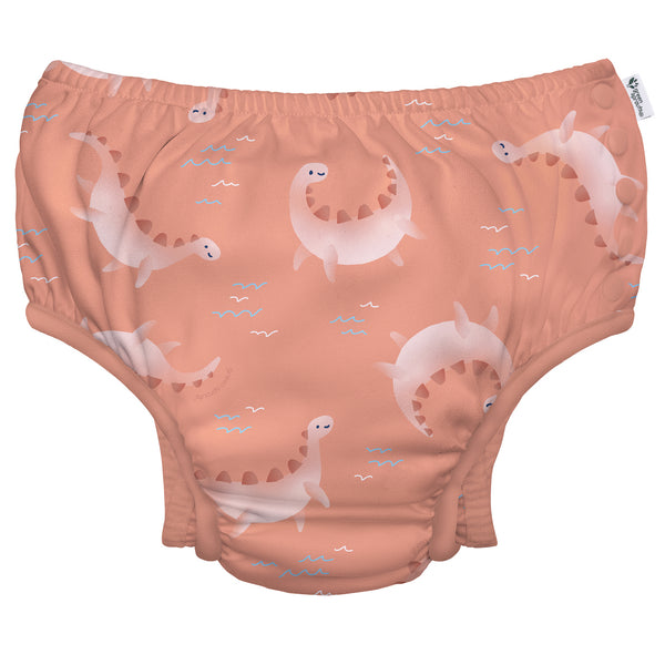 Two Piece Ruffle Tankini w Snap Reusable Swim Diaper - Light Pink Drag –  Green Bean Baby Boutique