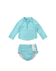 REUSABLE SWIM DIAPER & RASHGUARD SET