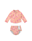 REUSABLE SWIM DIAPER & RASHGUARD SET