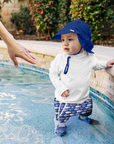 Eco Board Shorts with Built-In Diaper