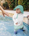 Eco Board Shorts with Built-In Diaper