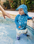 Eco Board Shorts with Built-In Diaper