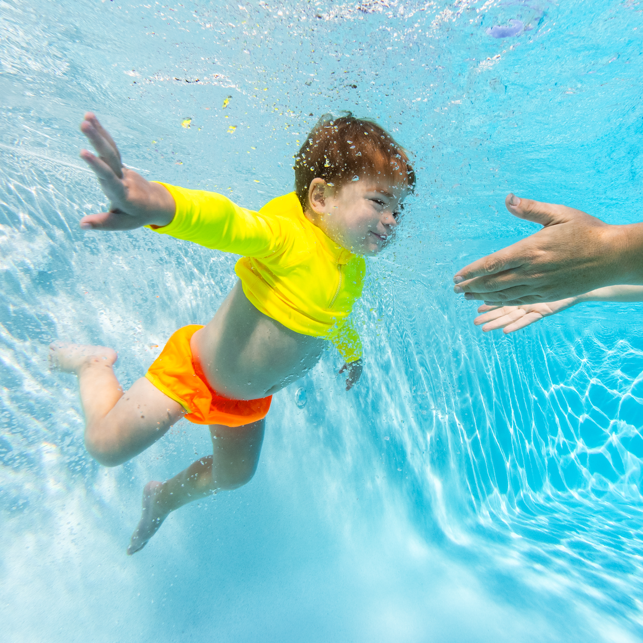 Eco Zip Long Sleeve Rashguard - Swim Safety