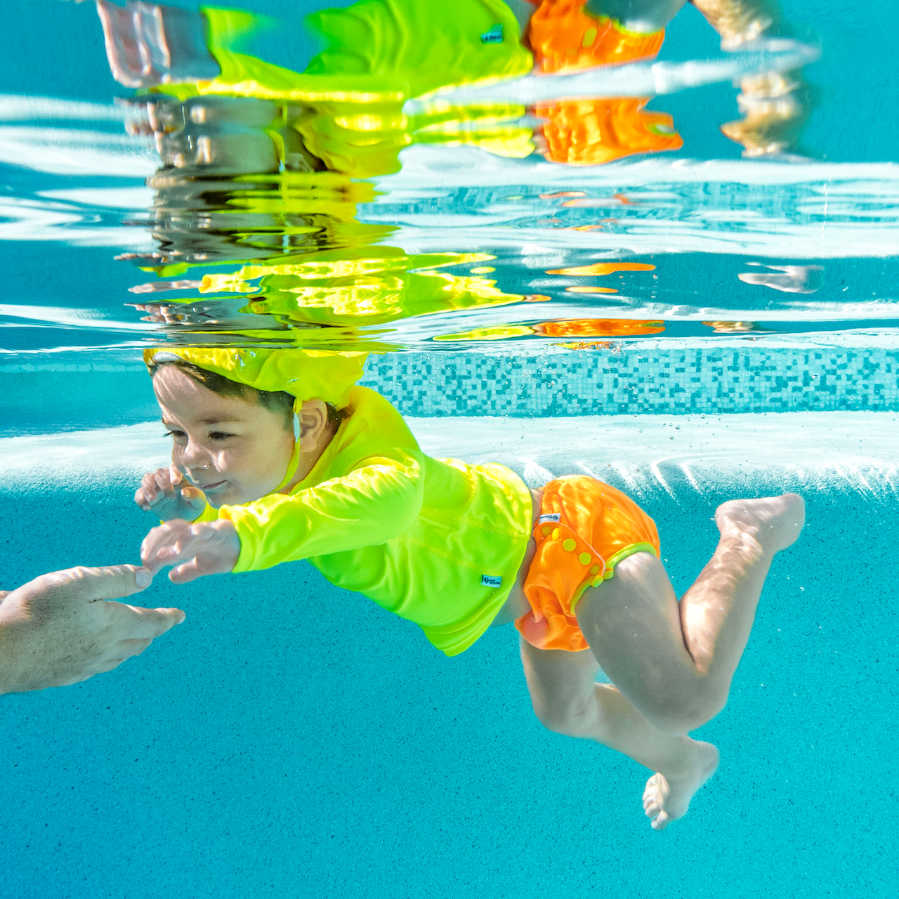 Eco Snap Swim Diaper - Swim Safety