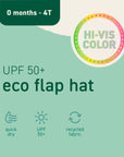 Eco Flap Hat - Safety Colors