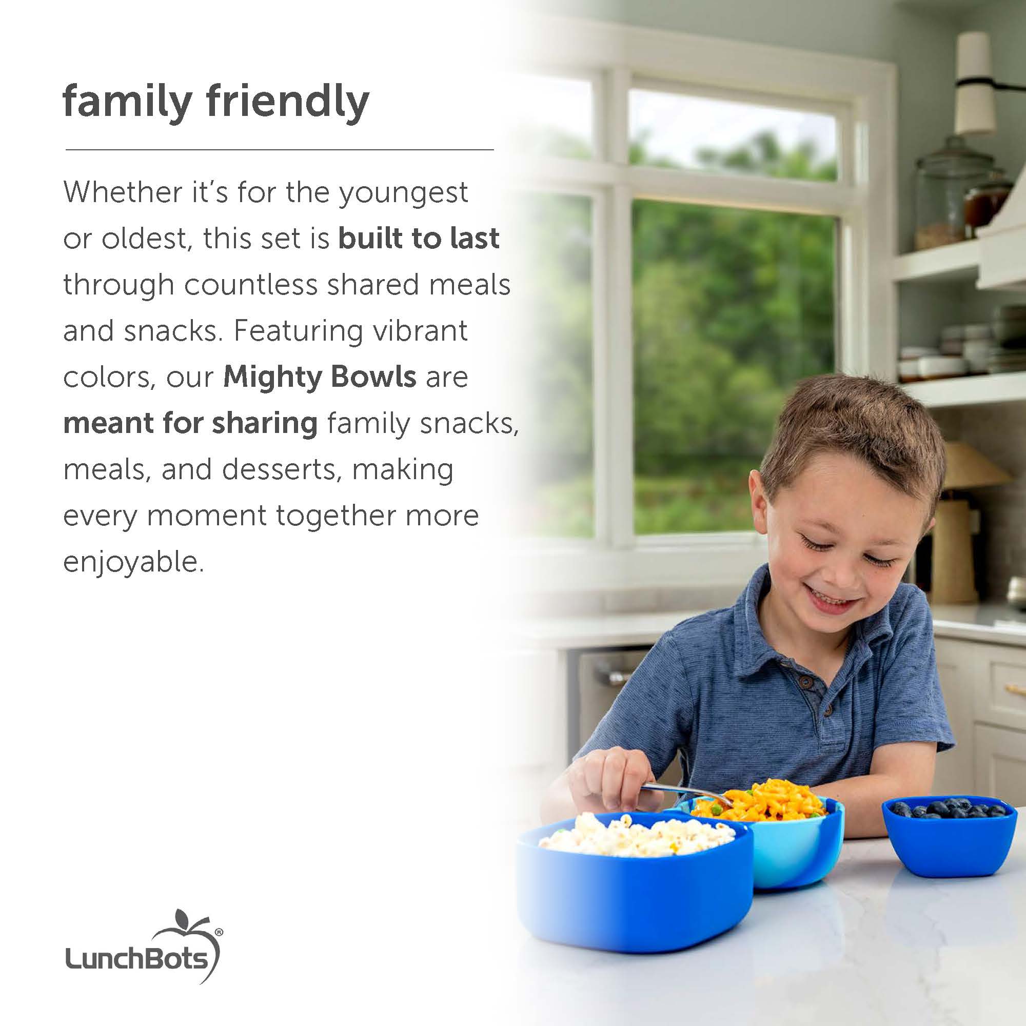 LunchBots Mighty Bowls