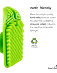 LunchBots Platinum Silicone Food Scrubber