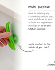LunchBots Platinum Silicone Food Scrubber