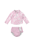 REUSABLE SWIM DIAPER & RASHGUARD SET