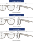 Jet Black Navigator | Polarized Cobalt Blue Mirrored Lenses