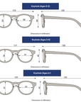 Sweet Cream Keyhole | Amber Lenses