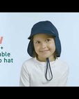 UPF 50+ Breathable Eco Flap Hat