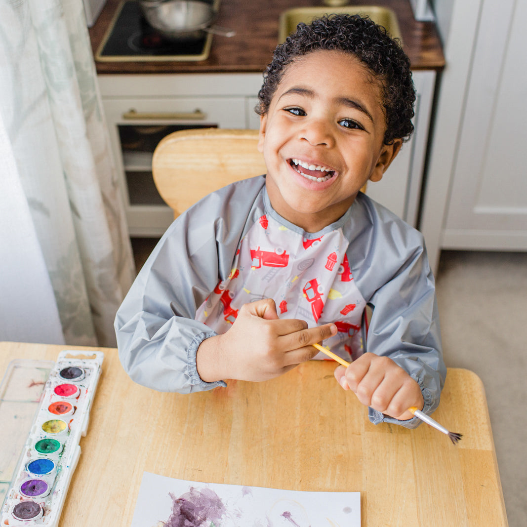 Snap + Go® Easy-wear Long Sleeve Bib