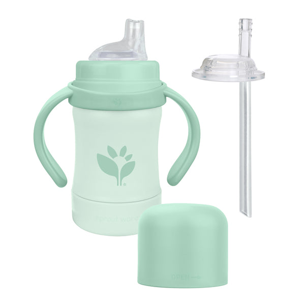 Green Sprouts Glass Sip & Straw Cup - Sippy Cups - Jillian's Drawers