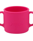 Pink Learning Cup made from Silicone