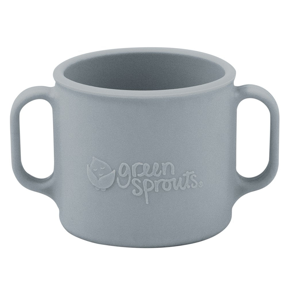 Gray Learning Cup made from Silicone