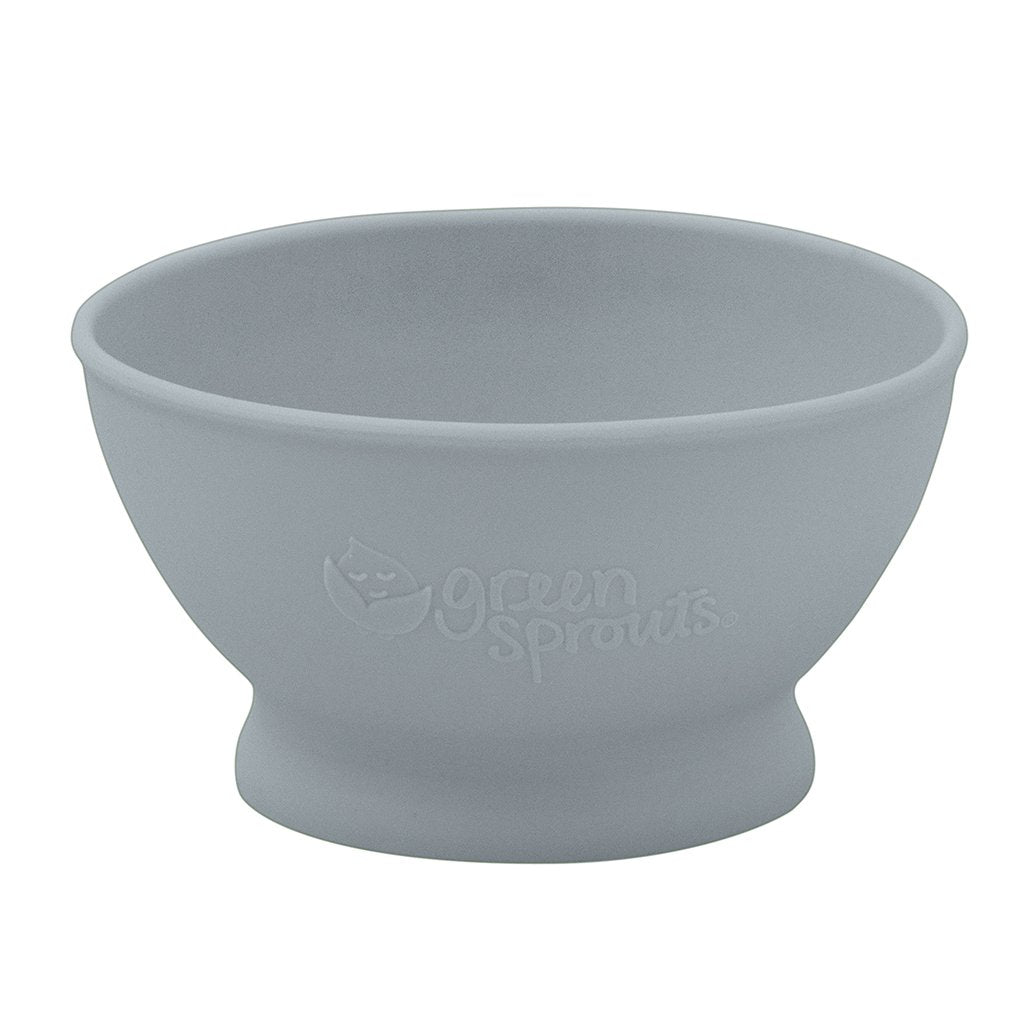 Gray Feeding Bowl made from Silicone
