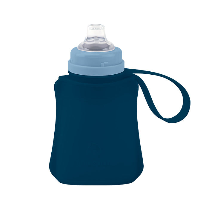 Brita Soft Squeeze Water Filter Bottle For Kids, Pink Butterflies, 13  ounce, BPA Free 