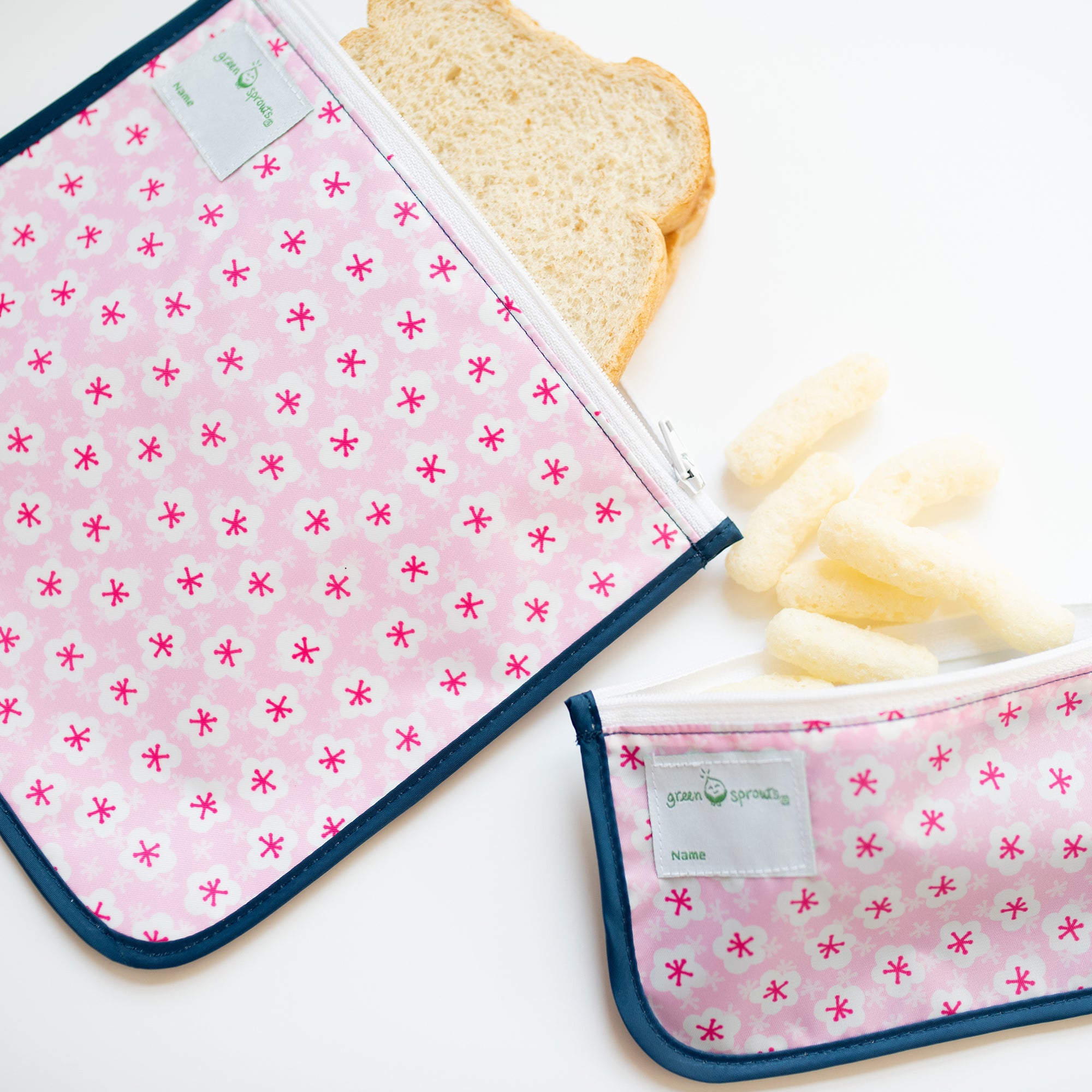 Reusable Insulated Sandwich Bags (2 pack)