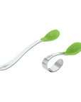 Green Learning Spoon Set