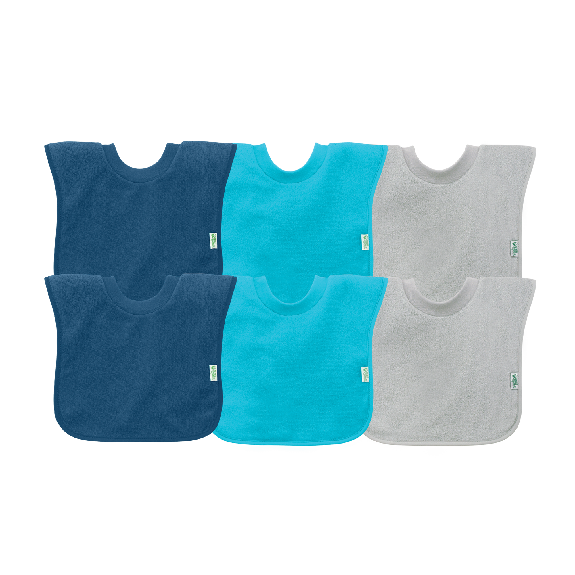 Pull-over Stay-dry Bibs (6 pack)