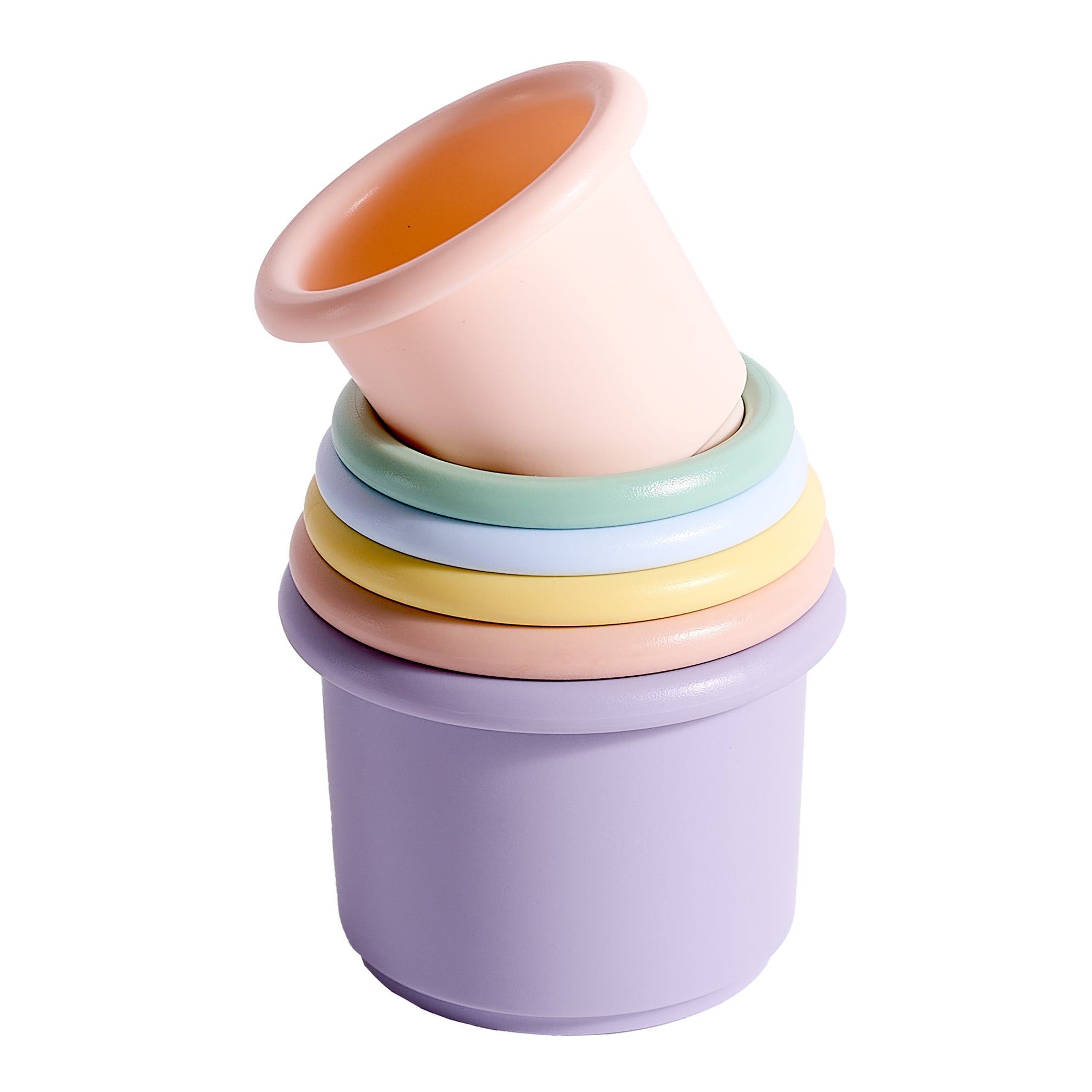 Baby Stacking Toy Cups Nontoxic Baby Plantbased Cups i play.® by