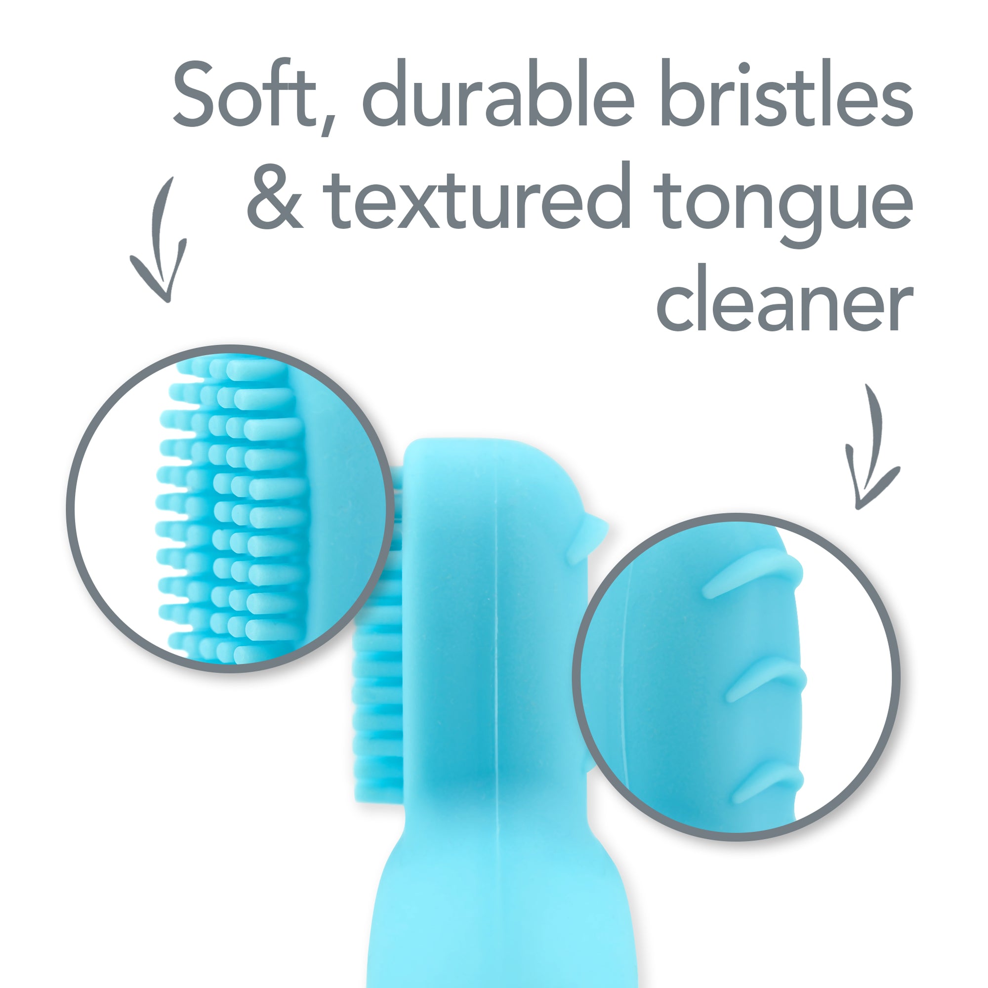 Learning Toothbrush made from Silicone
