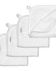 Organic Cotton Muslin Bath Towel & Wash Cloth Set