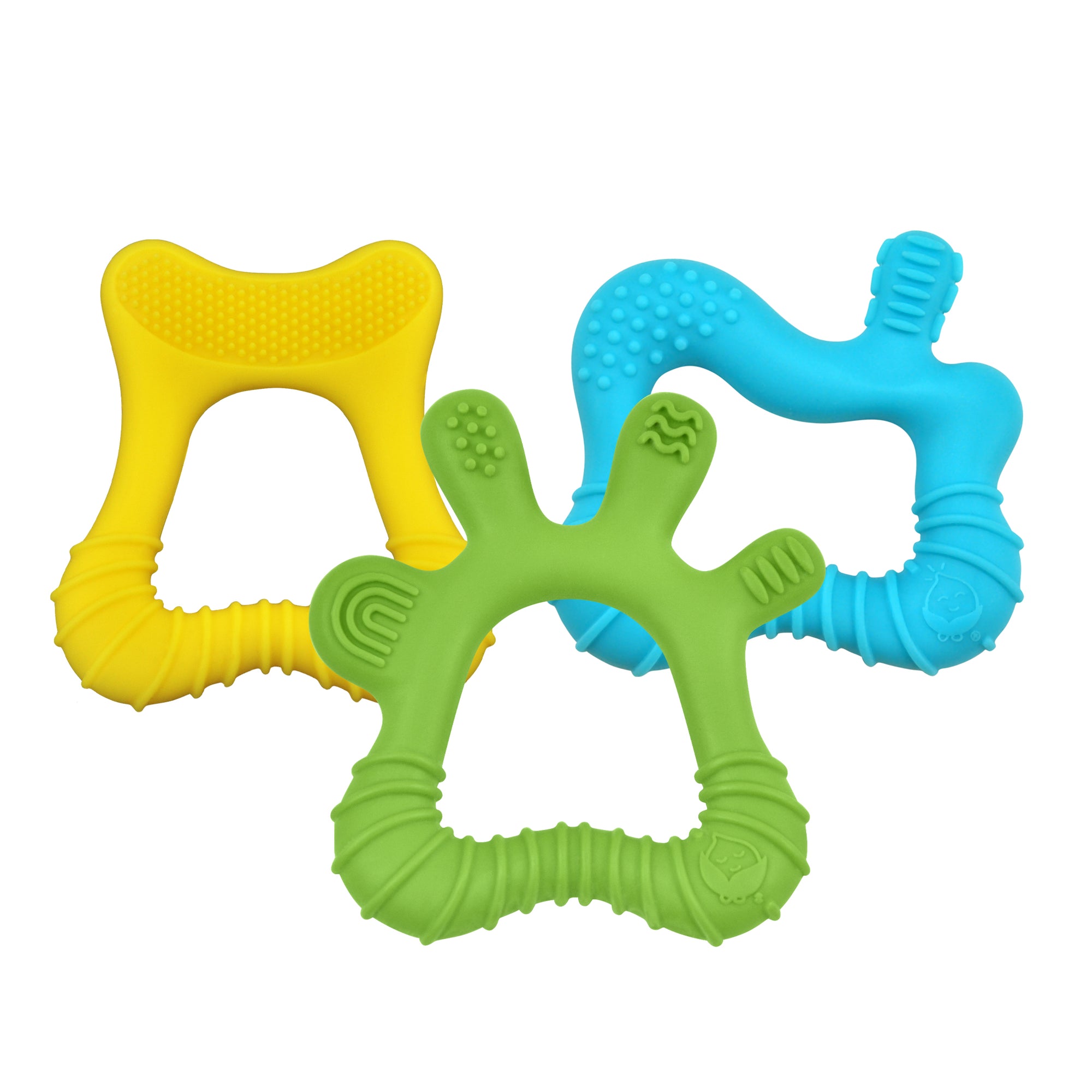 Baby and Toddler Teether Set | 3-Pack | i play.® by Green Sprouts®