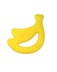 Yellow Banana Fruit Teether made from Silicone