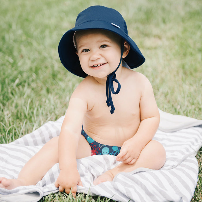 Reusable Swim Diaper &amp; Sun Hat Set