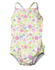 One-piece Classic Swimsuit with Built-in Reusable Absorbent Swim Diaper - Sale