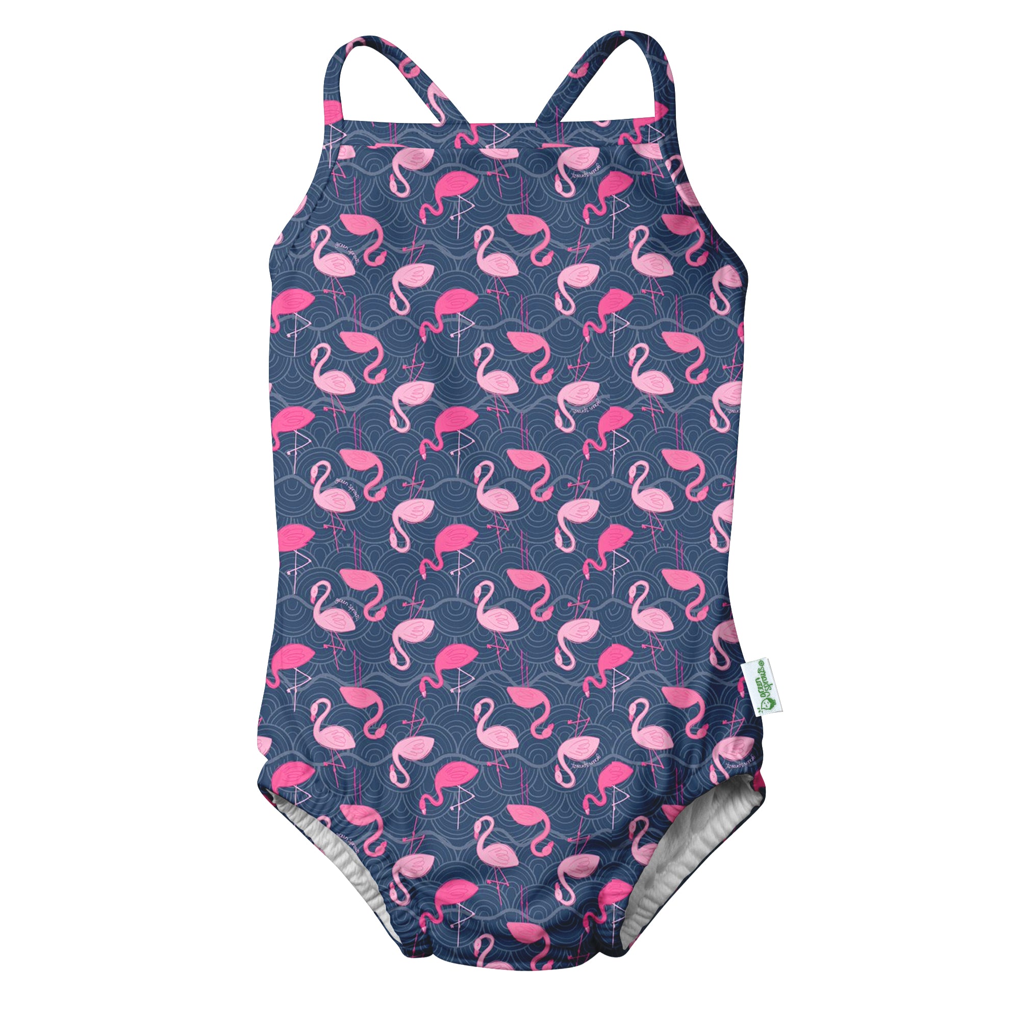  2 Piece Swimsuit, Soft Washable Breathable Striped