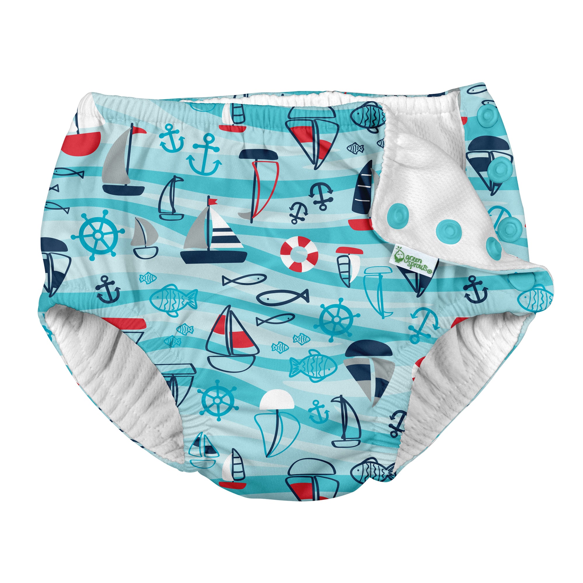 Snap Reusable Swim Diaper Set