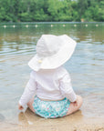 Reusable Swim Diaper & Sun Hat Set