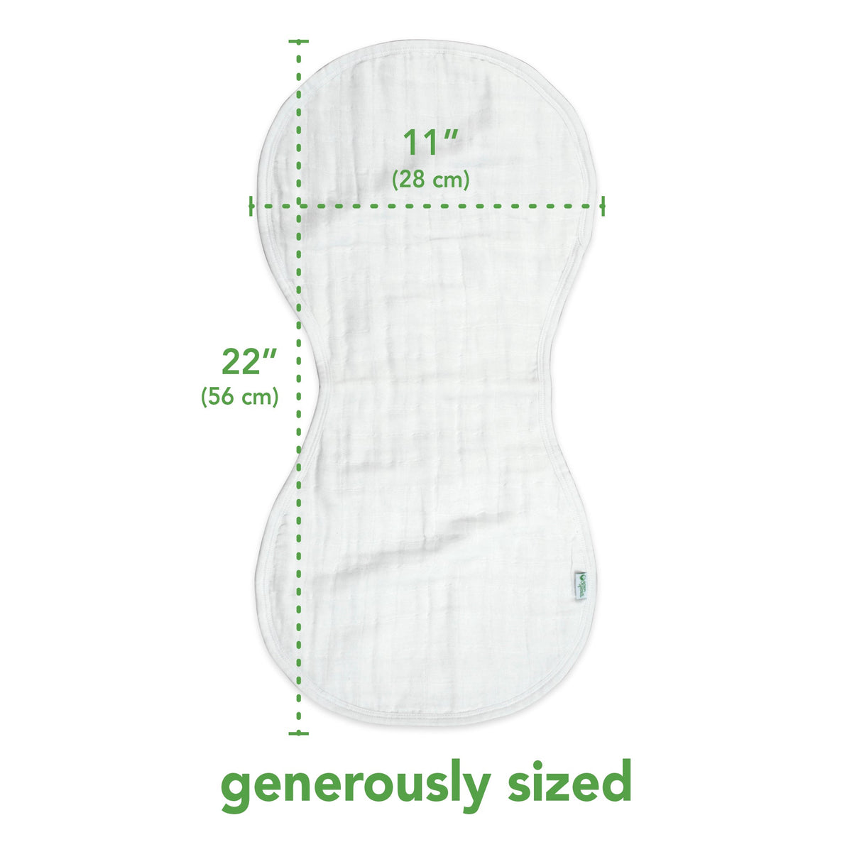 Muslin Burp Cloth Combo of 3- Option 2 main image 0