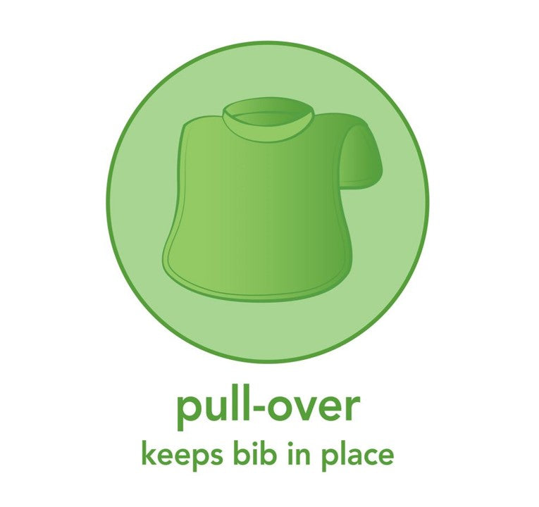 Snap + Go® Easy-wear Pull-over Bib (3pk)